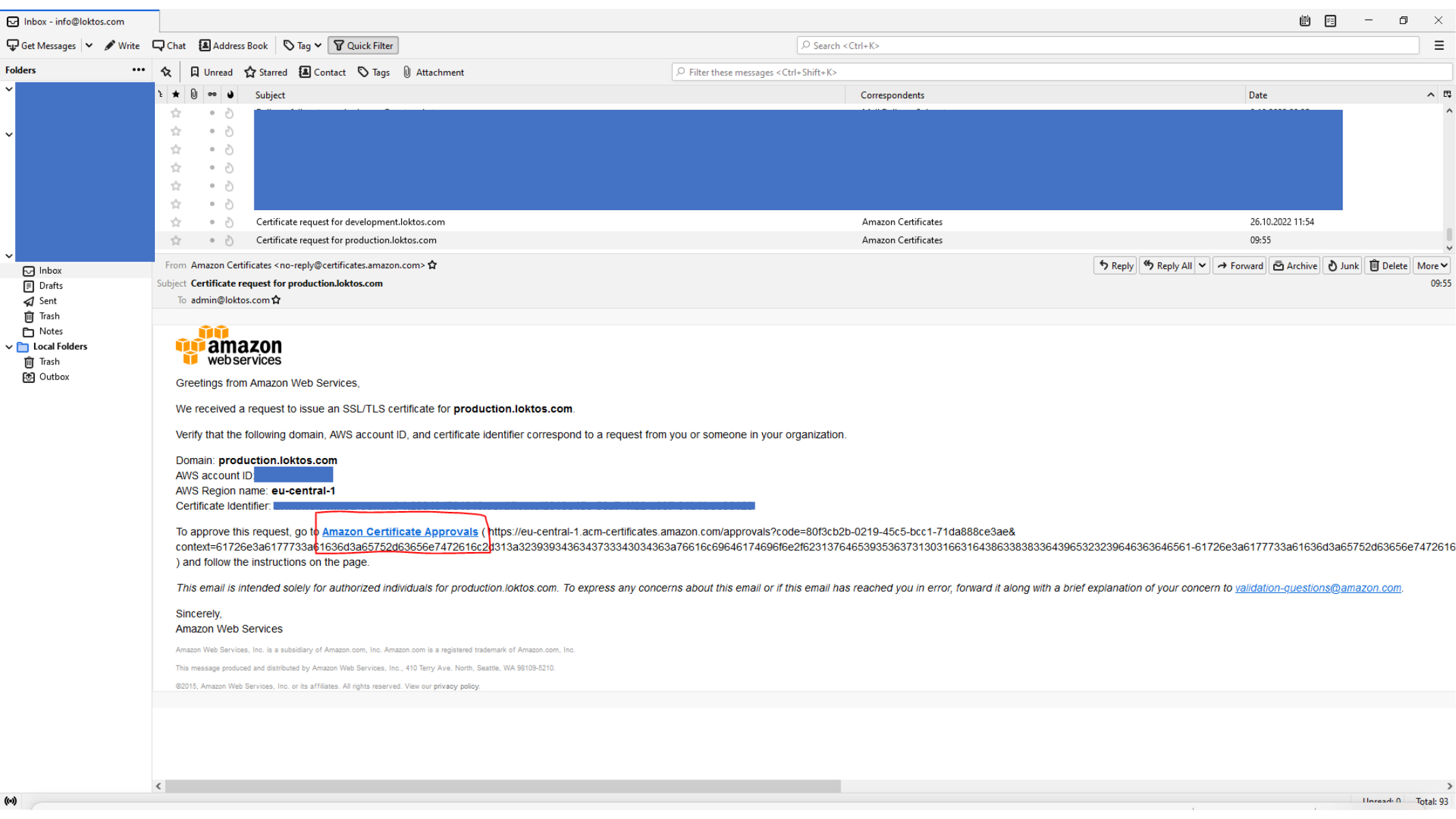 Adding ACM DNS validation record