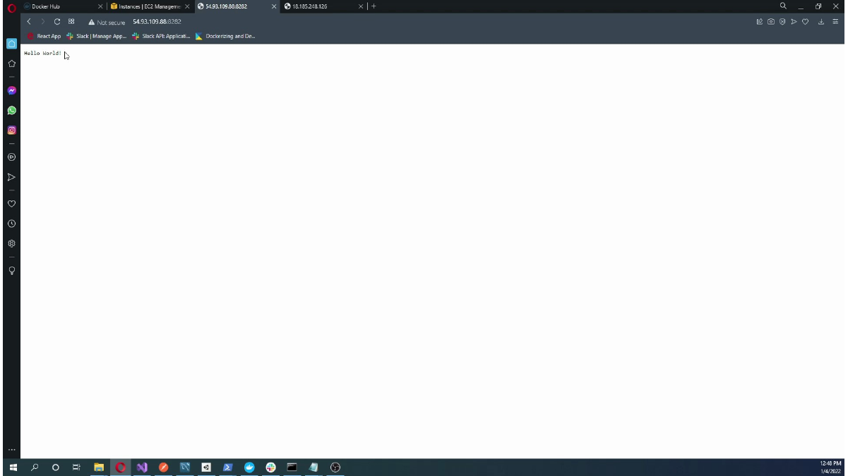 Testing the deployed ASP.NET Core Web API from the browser