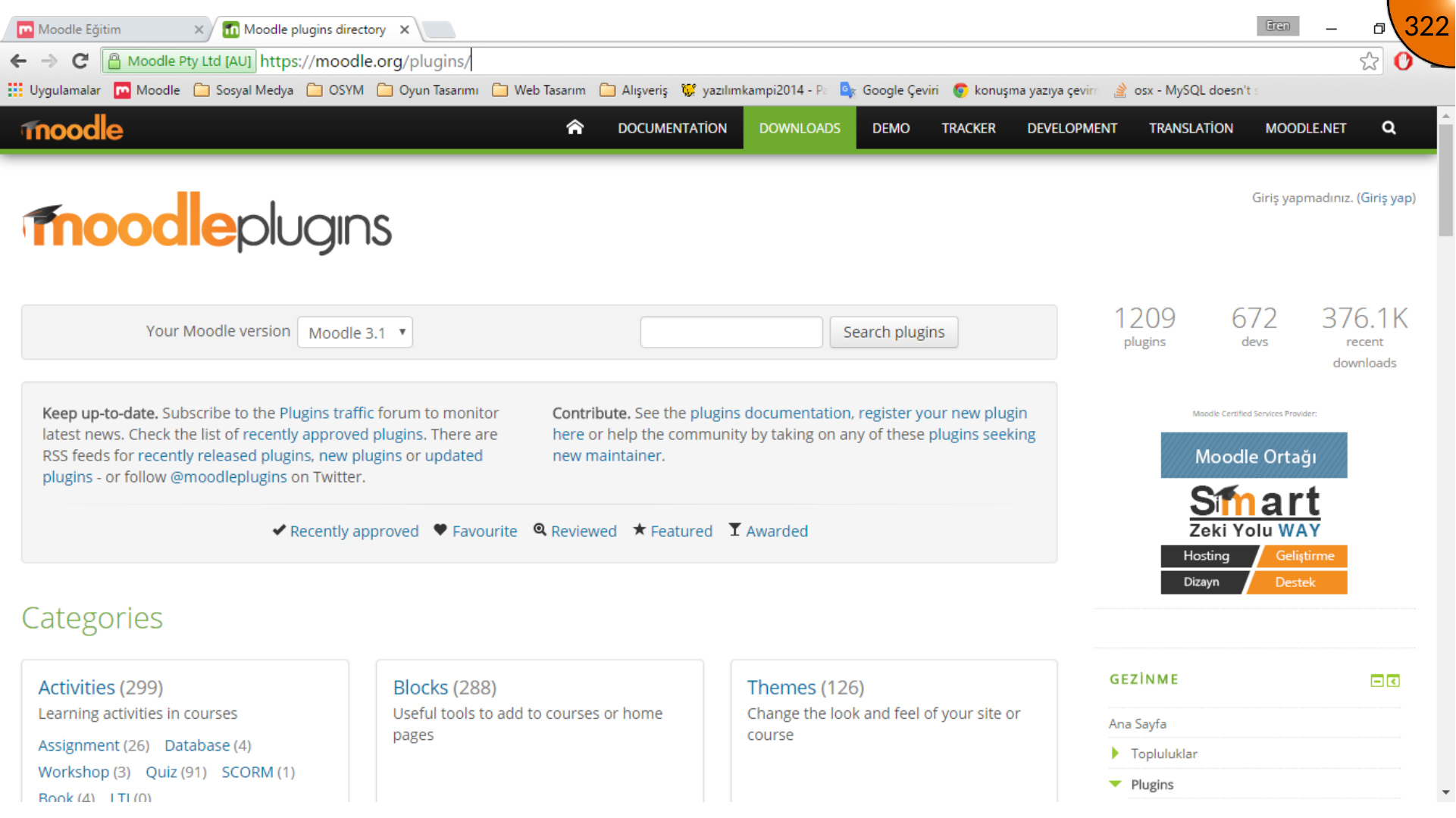 Searching Moodle plugins directory for Progress Bar