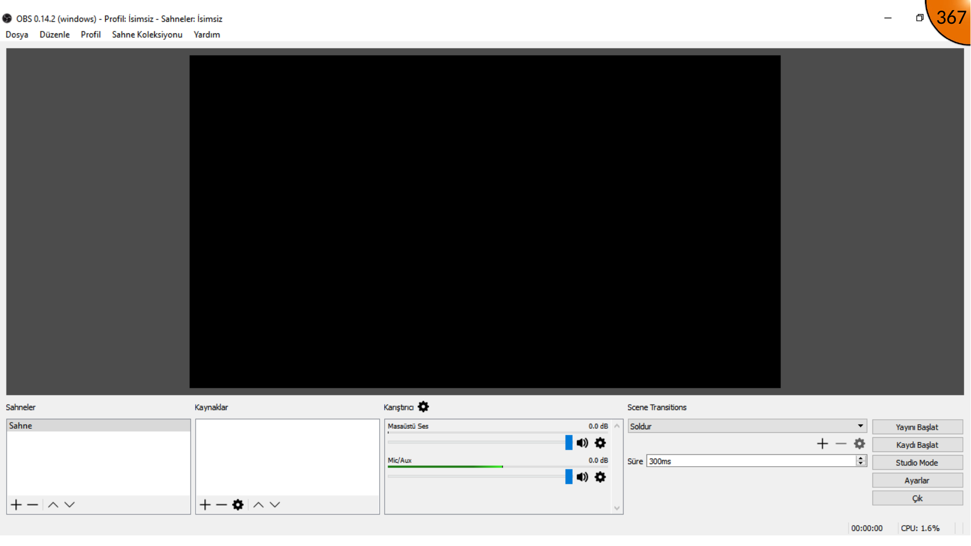 Adding OBS scene