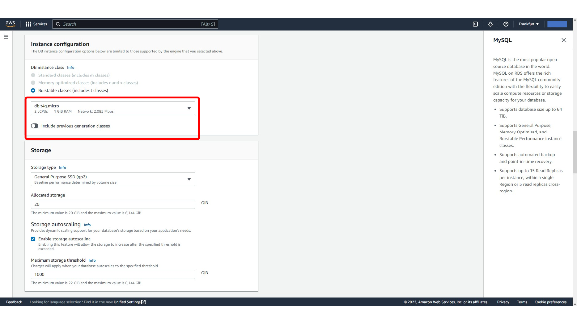 Choosing VPC and security group settings for RDS