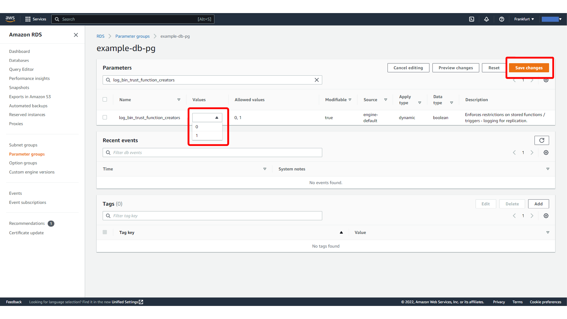 Searching for log_bin_trust_function_creators