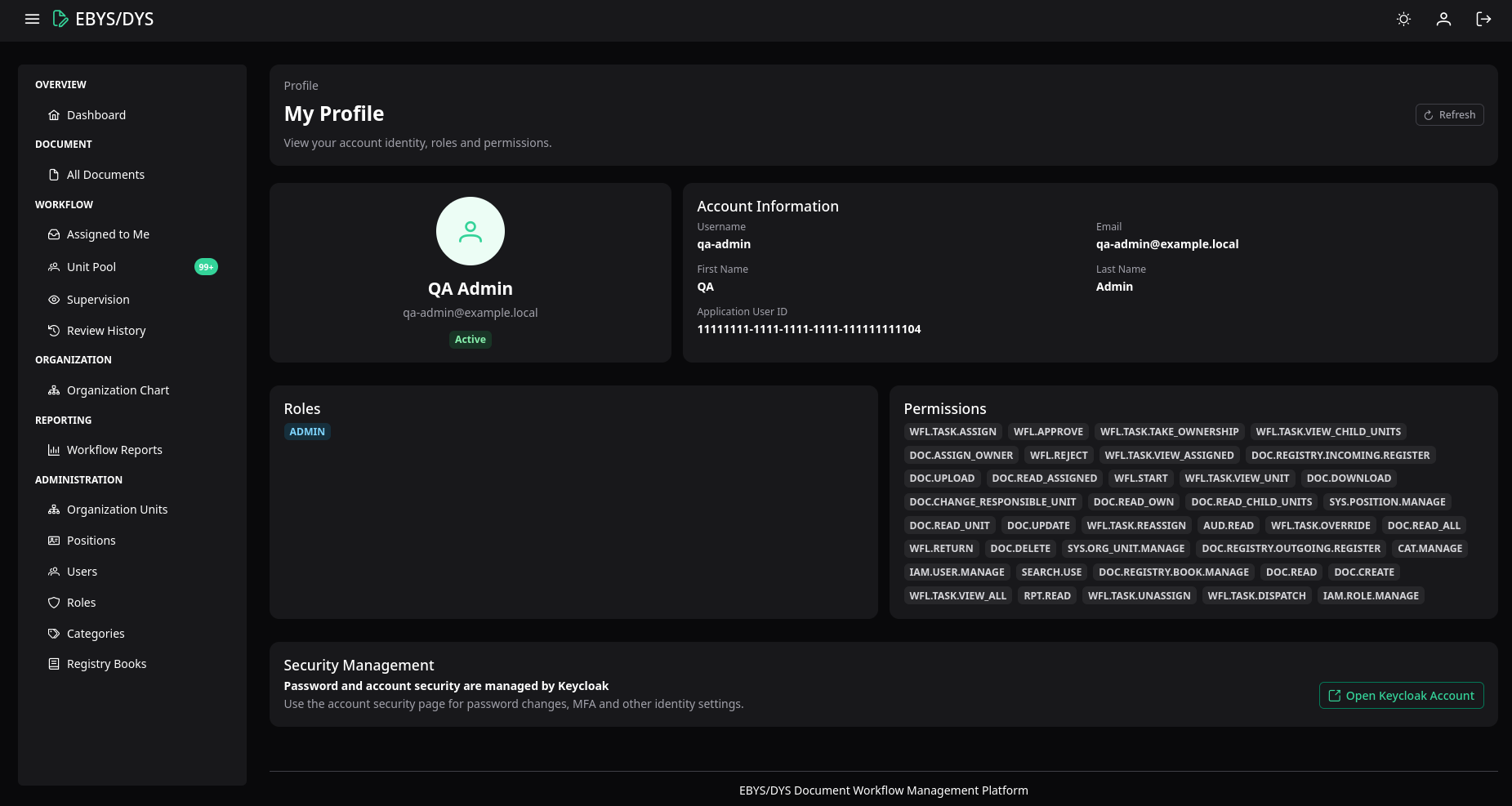 EBYS/DYS Platform project preview 6