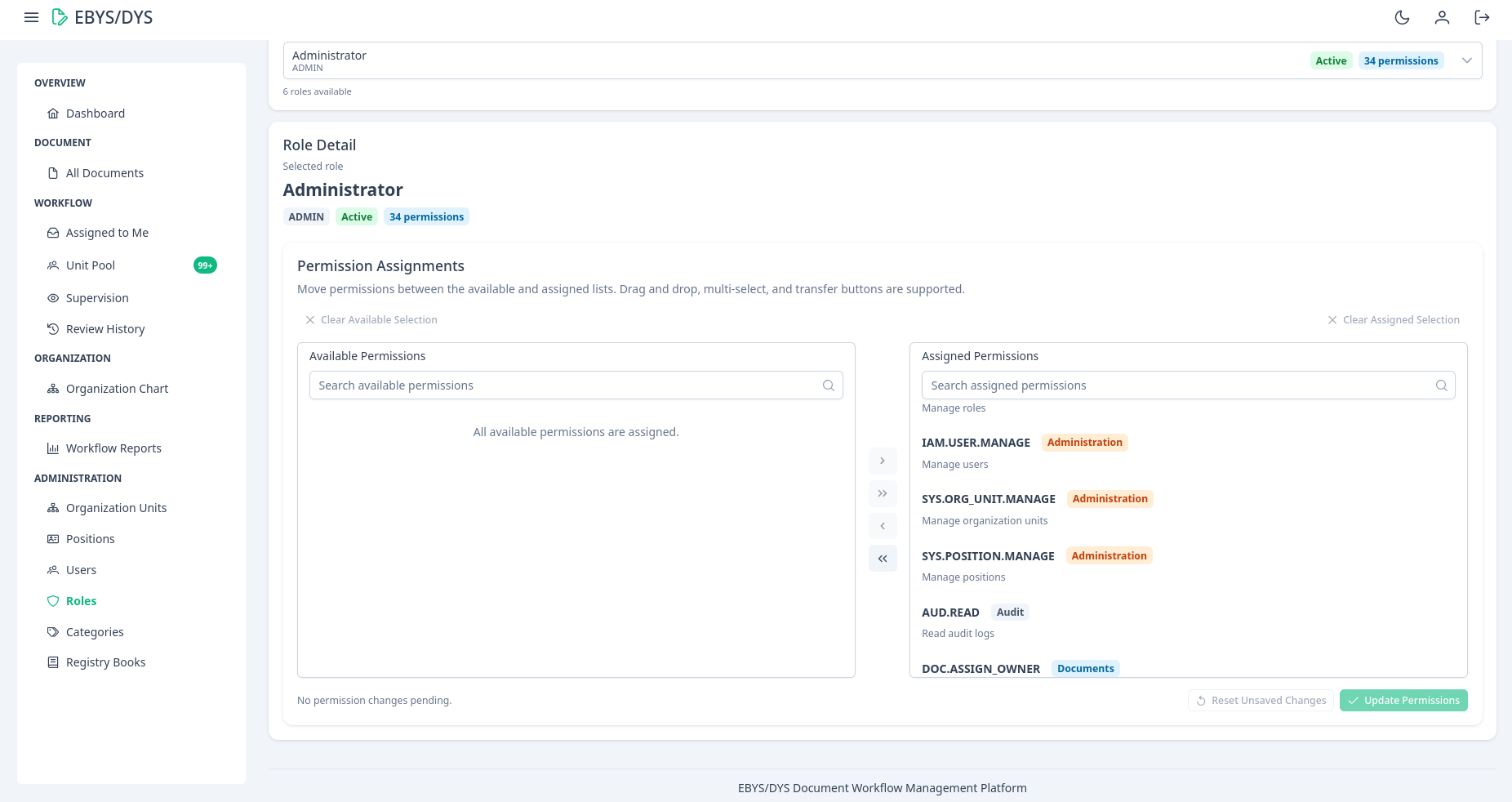 EBYS/DYS Platform project preview 21