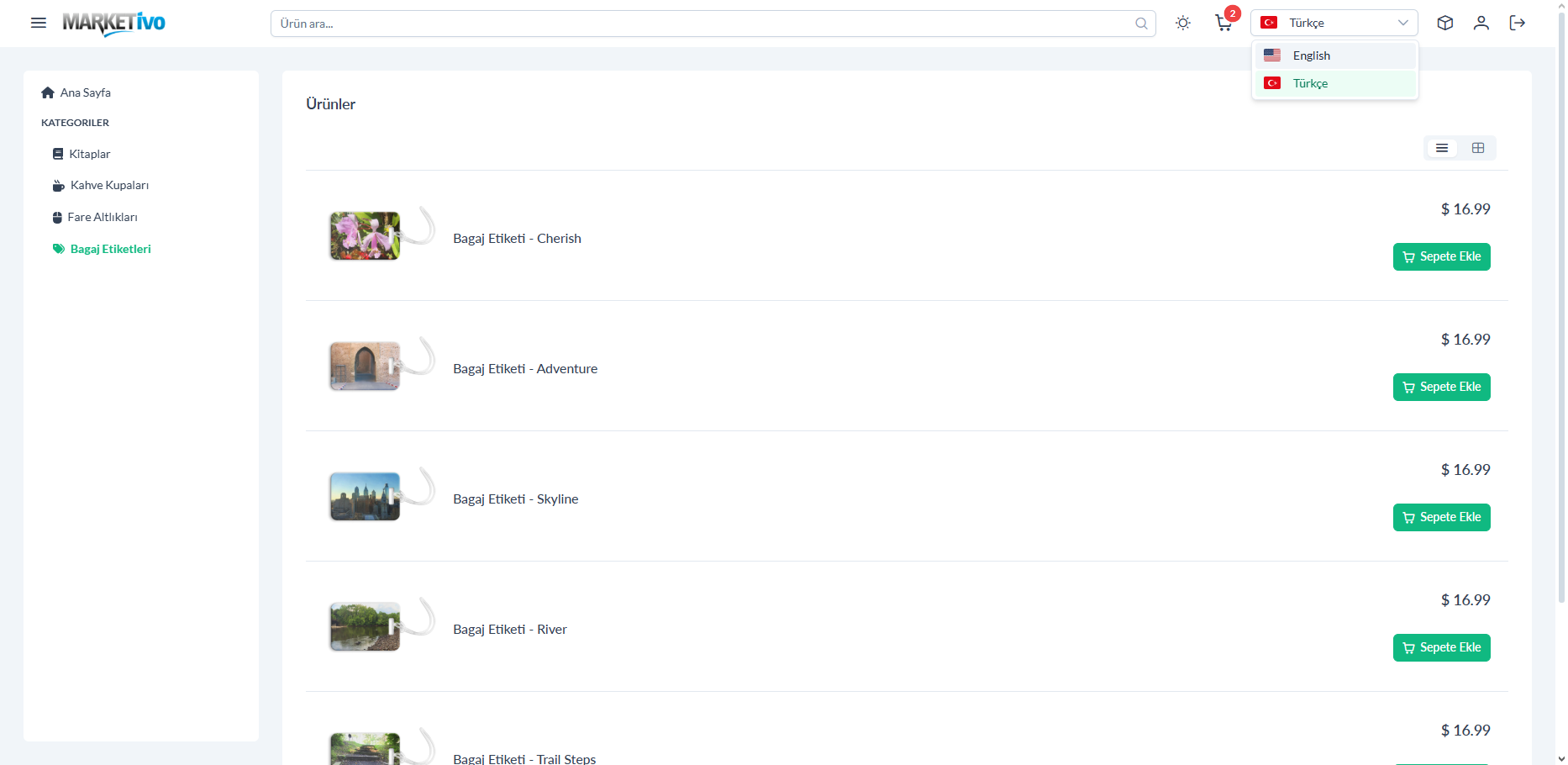 Marketivo project preview 5