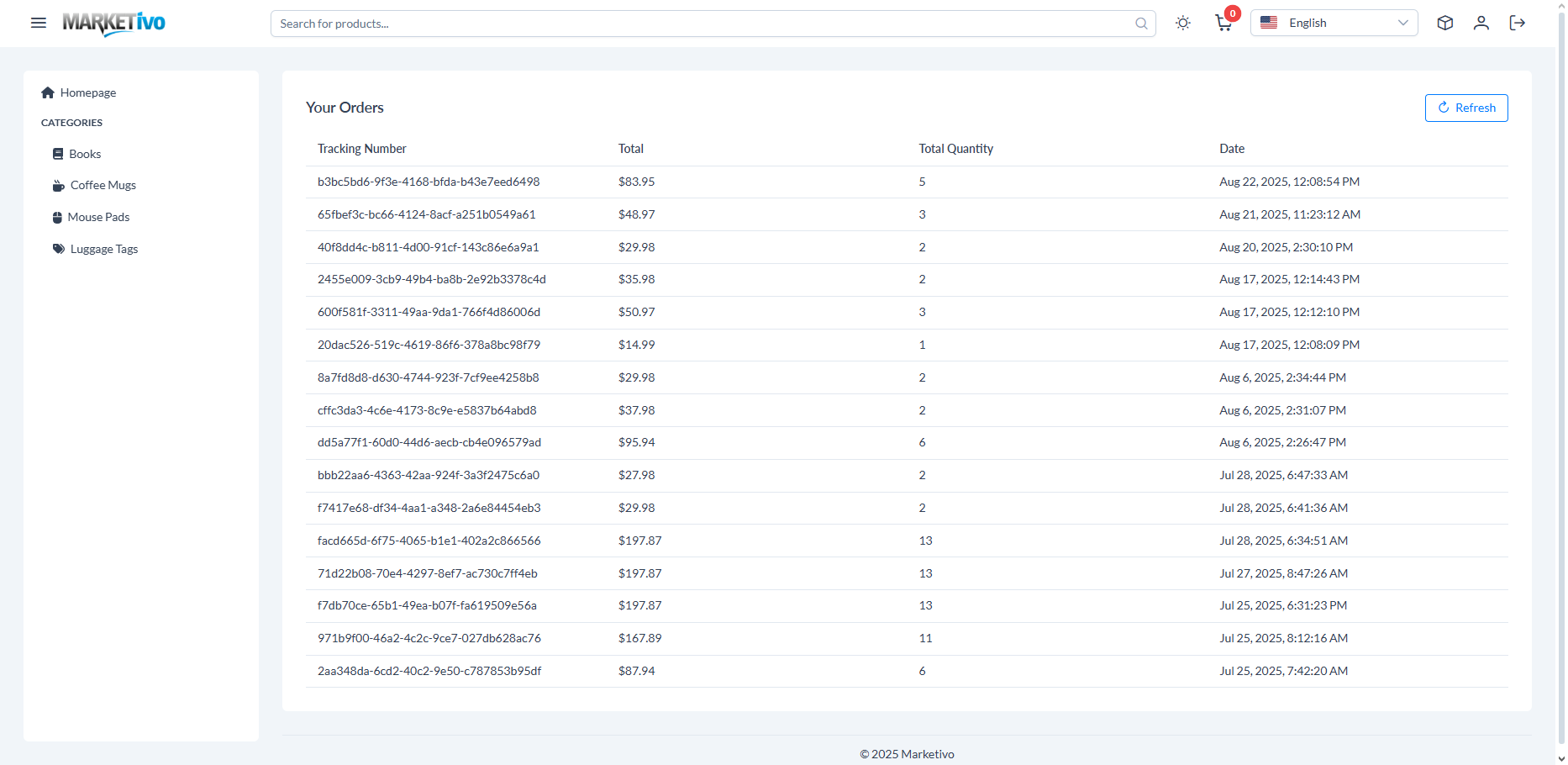 Marketivo project preview 10