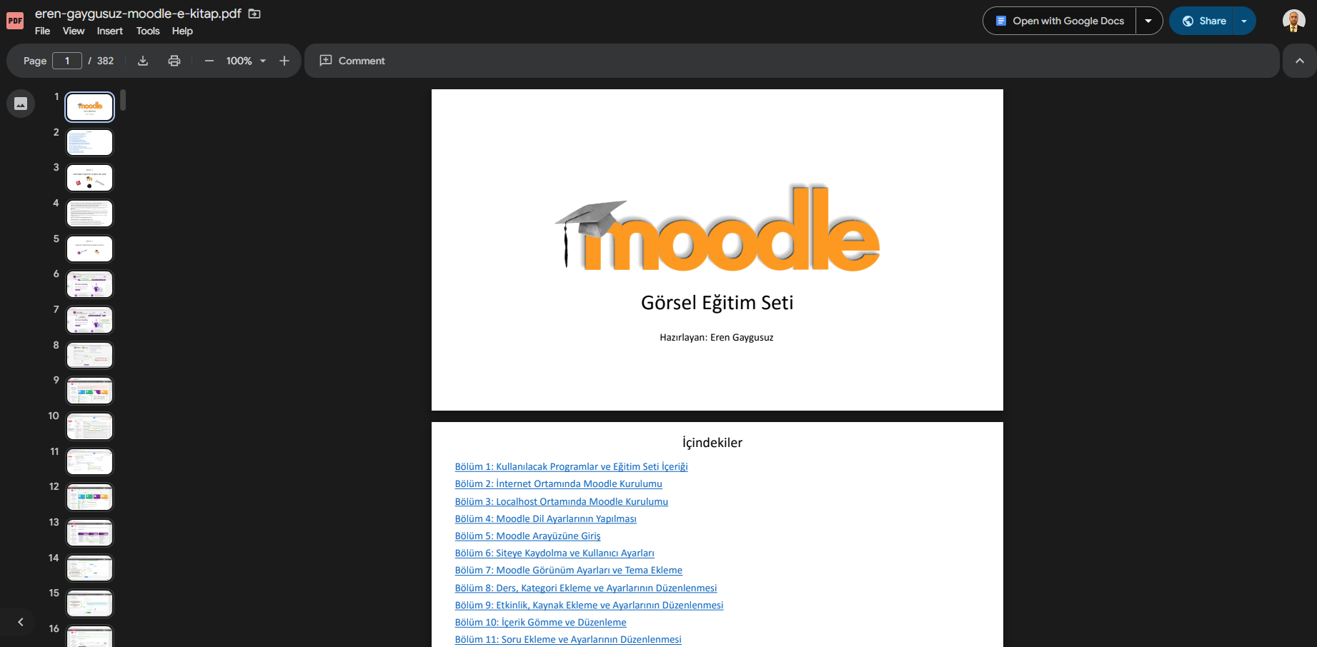 Moodle Eğitimi thumbnail