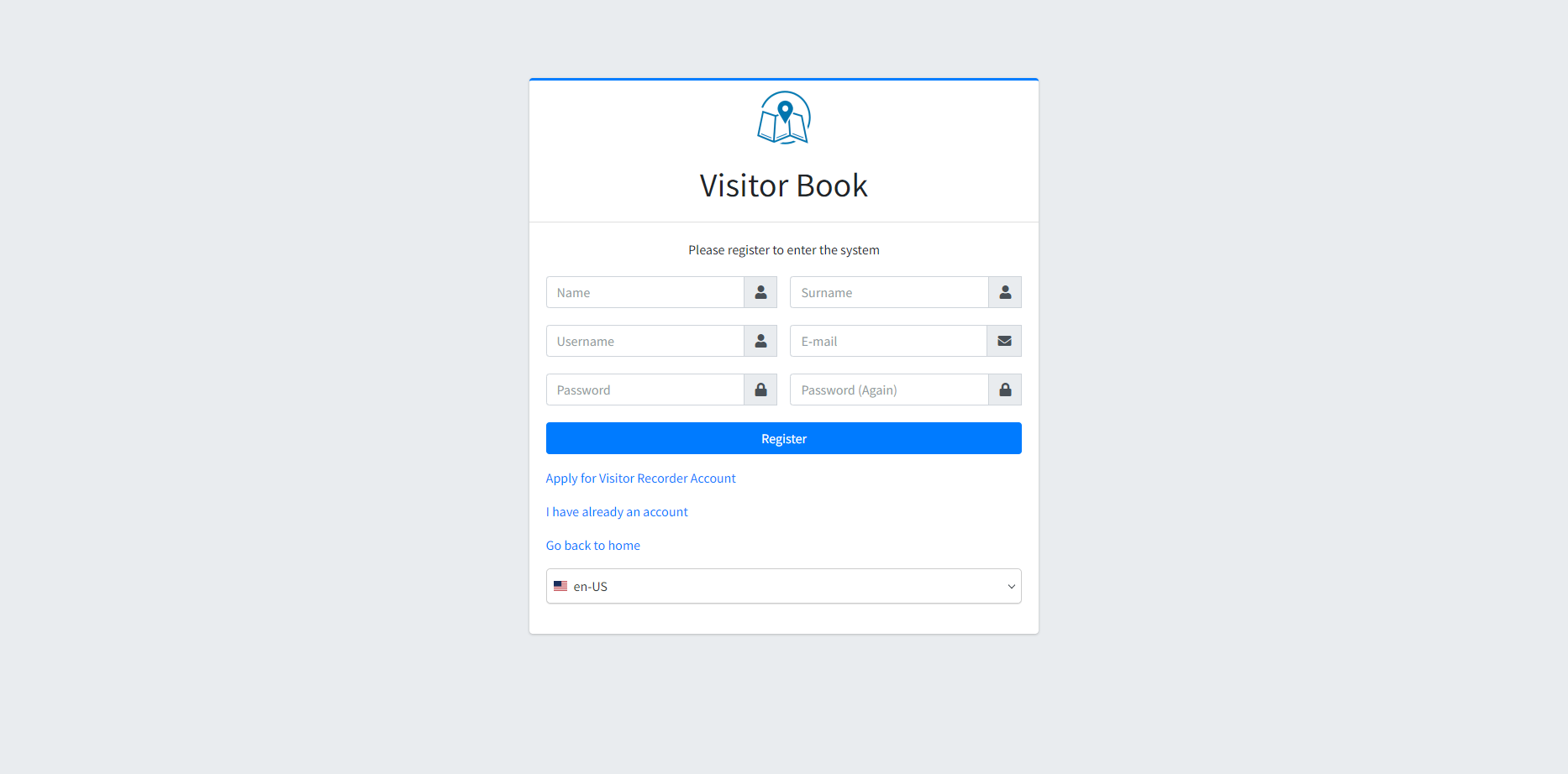 Visitor Book project preview 6